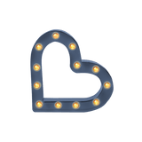 Bokstavslampa Cirkuslampan Testlampa Heart