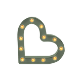 Bokstavslampa Cirkuslampan Testlampa Heart