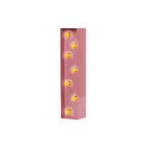 Bokstavslampa Cirkuslampan Testlampa I Antique pink / 50 cm / Standard