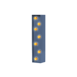 Bokstavslampa Cirkuslampan Testlampa I Distant blue / 50 cm / Standard