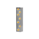 Bokstavslampa Cirkuslampan Testlampa I Telegrey / 50 cm / Standard