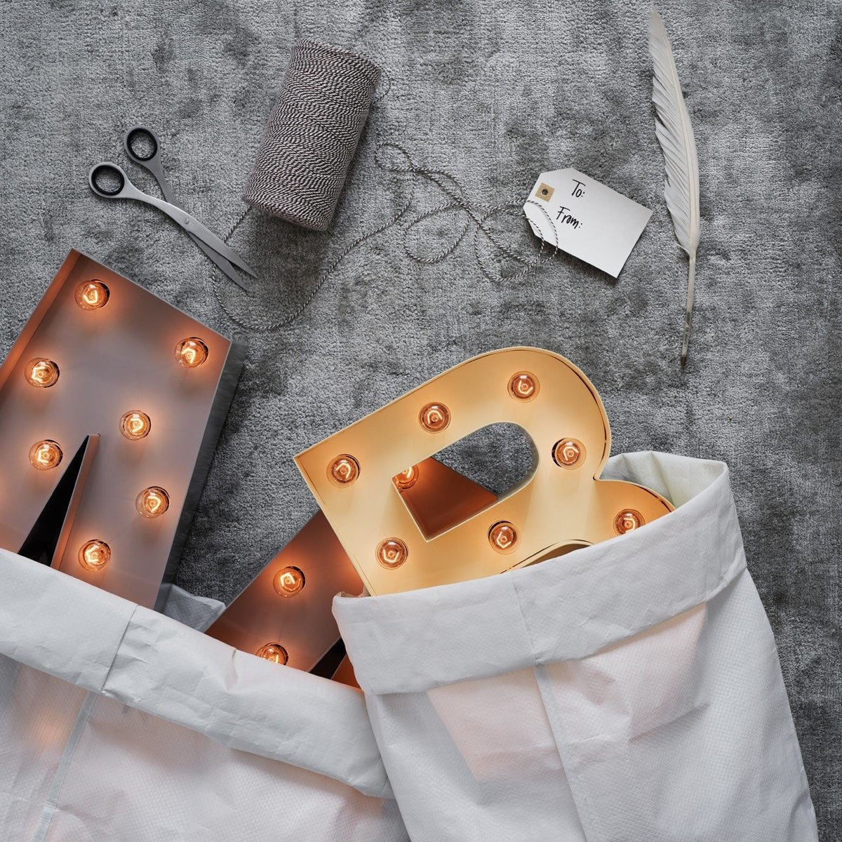 Bokstavslampa Cirkuslampan Presentkort/Giftcard