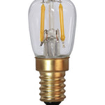 Bokstavslampa LED-LAMPA E14 ST26 DECOLED AMBER