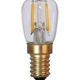 Bokstavslampa LED-LAMPA E14 ST26 DECOLED AMBER