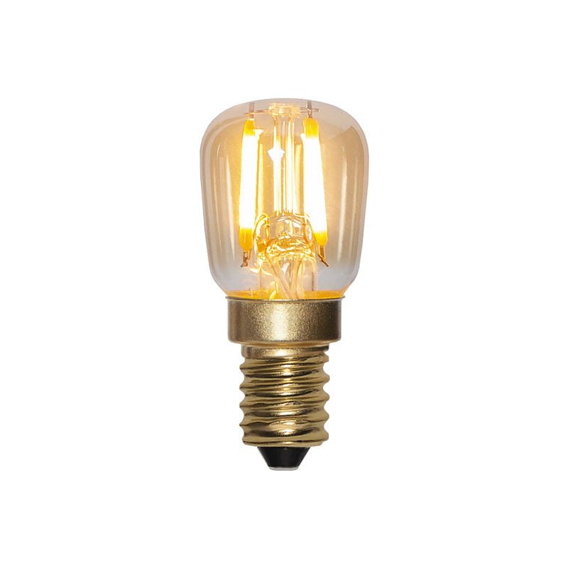 Bokstavslampa LED-LAMPA E14 ST26 DECOLED AMBER