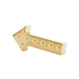 Bokstavslampa Cirkuslampan Arrow Light ivory / 60 cm