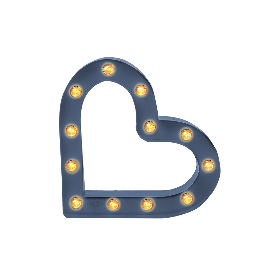 Bokstavslampa Cirkuslampan Testlampa Heart