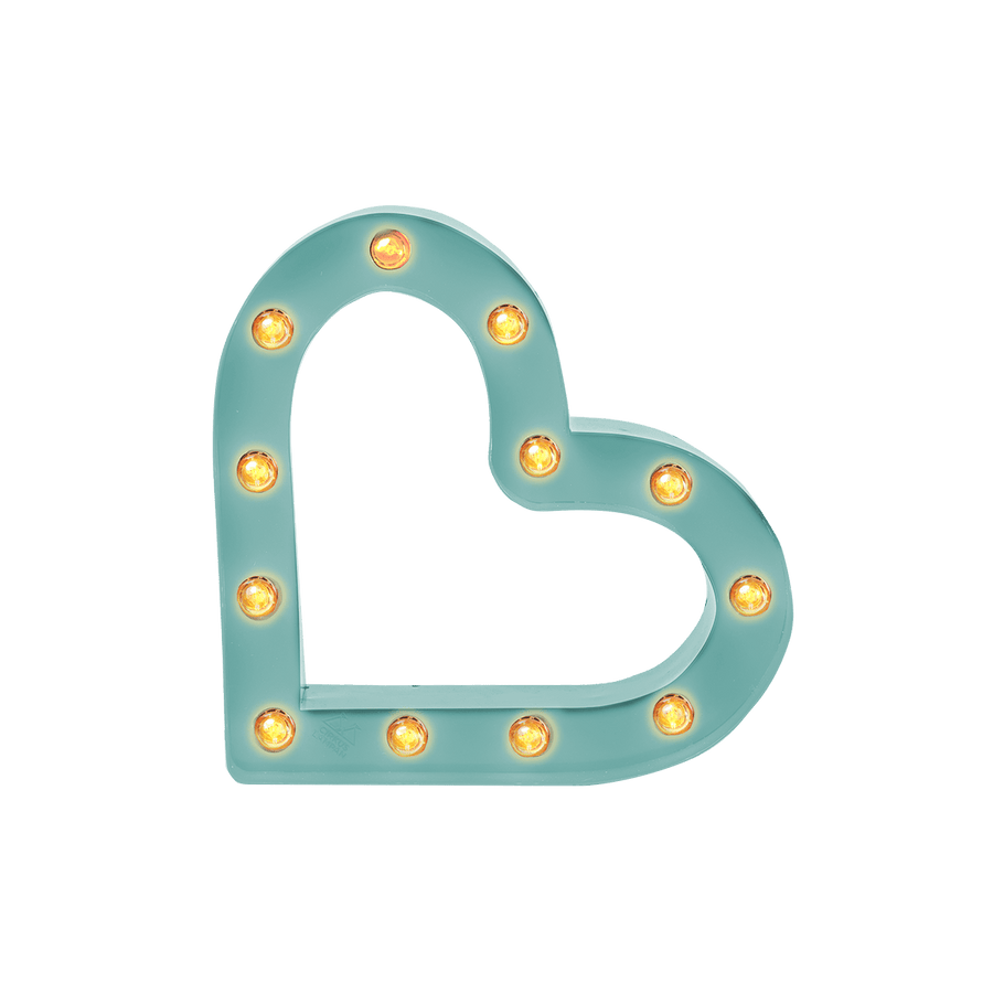 Bokstavslampa Cirkuslampan Testlampa Heart