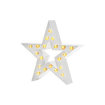 Bokstavslampa Cirkuslampan Testlampa Star Signal white / 50 cm / Standard